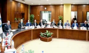 وزير البترول يرأس الإجتماع
