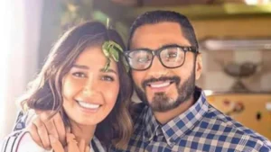 الفنانة حالا شيحة مع الفنان تامير حسني "مش أنا"