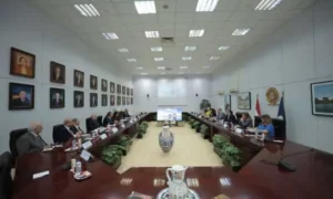 وزير السياحة والآثار مع أعضاء مجلس حكماء ائتلاف تنمية وإحياء التراث