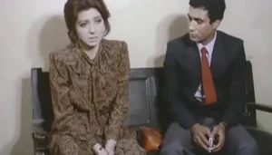 الفنانة نبيلة عبيد والنجم الراحل أحمد زكي ولقطة من فيلم التخشيبة