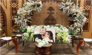 عقد قران هاجر الشرنوبي علي المنتج أحمد الجابري 