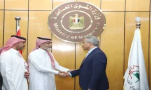 وزير القوى العاملة يلتقي القنصل السعودي