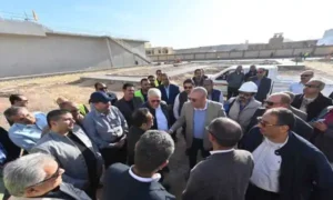 وزير الإسكان يتفقد محطة مشروع صرف صحى أبوتلات بالإسكندرية