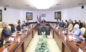 وزير الإتصالات الدكتور عمرو طلعت  في إجتماعه مع الجانبين المصري واليوناني