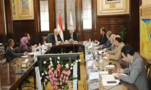 وزير الزراعة في اجتماعه اليوم مع محافظ جنوب سيناء وعدداً من القيادات