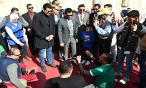 صور من جولة الدكتور أشرف صبحي وزير الشباب والرياضة بمحافظة الشرقية