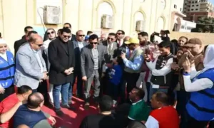صور من جولة الدكتور أشرف صبحي وزير الشباب والرياضة بمحافظة الشرقية