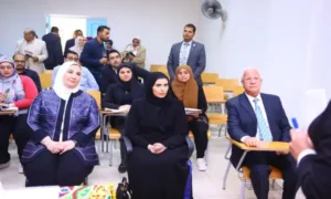 القباج تستقبل نظيرتها القطرية وتصحبها في جولة تفقدية لزيارة أحد المراكز العلاجية النموذجية