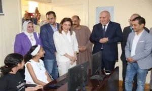وزيرة الثقافة ومحافظ قنا يفتتحان "قصر ثقافة نجع حمادي" بعد تطويره ورفع كفاءته