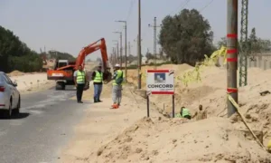 الجزار يتابع موقف أعمال المرافق والطرق الجارية بمنطقة الحزام الأخضر بمدينة ٦ أكتوبر