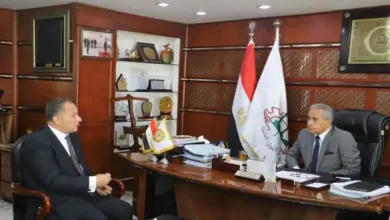 وزير القوي العاملة وسفير مصر بدولة الإمارات