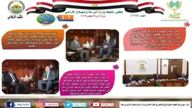 أنفوجراف وزارة الزراعة