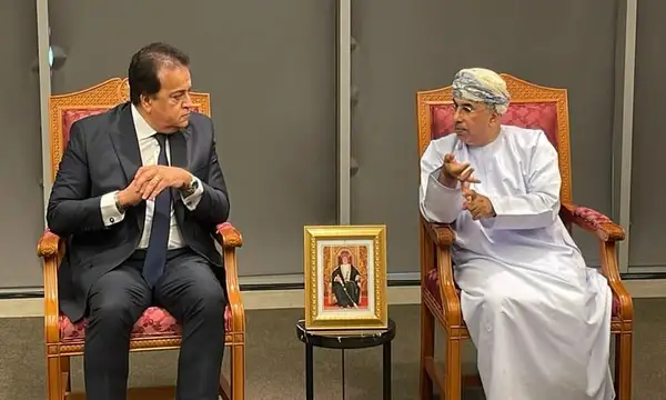 وزيرا الصحة المصري والعُماني