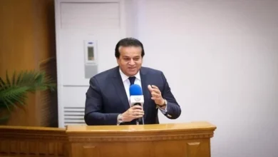 الدكتور خالد عبدالغفار وزير الصحة والسكان
