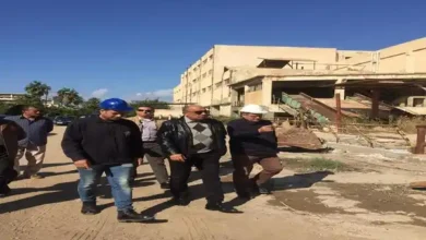 صور من الزيارة المفاجئة للمهندس محمود عصمت وزير قطاع الأعمال العام لشركة راكتا
