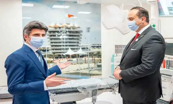 رئيس هيئة الرعاية الصحية، في فعاليات مؤتمر ومعرض المنامة الصحي