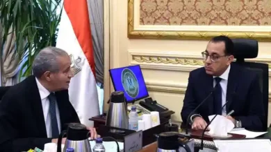 الدكتور مصطفى مدبولي رئيس مجلس الوزراء والدكتور علي المصيلحي وزير التموين والتجارة الداخلية