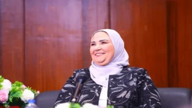 وزيرة التضامن الإجتماعي أثناء الندوة