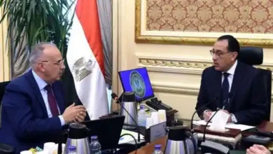 الدكتور مصطفى مدبولي رئيس مجلس الوزراء، الدكتور هاني سويلم وزير الموارد المائية والرى