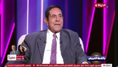الناقد الرياضي محمود معروف خلال لقائه في برنامج "بالخط العريض"