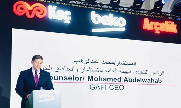 المستشار محمد عبد الوهاب، الرئيس التنفيذي للهيئة العامة للاستثمار والمناطق الحرة