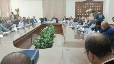 اجتماع اللجنة التنفيذية المسؤولة عن تسويق محصول القطن