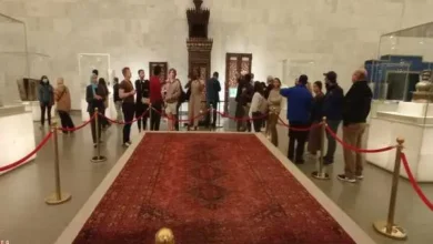 فريق ديزني أون آيس يزور المتحف القومي للحضارة المصرية