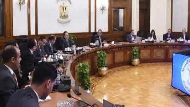 الدكتور مصطفى مدبولي رئيس مجلس الوزراء خلال اجتماع اليوم
