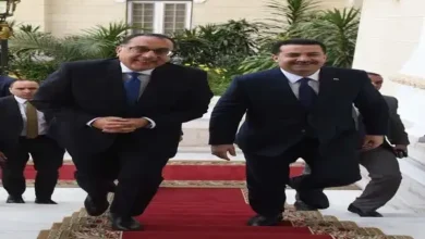مدبولي ونظيره العراقي يعقدان جلسة مباحثات موسعة صور