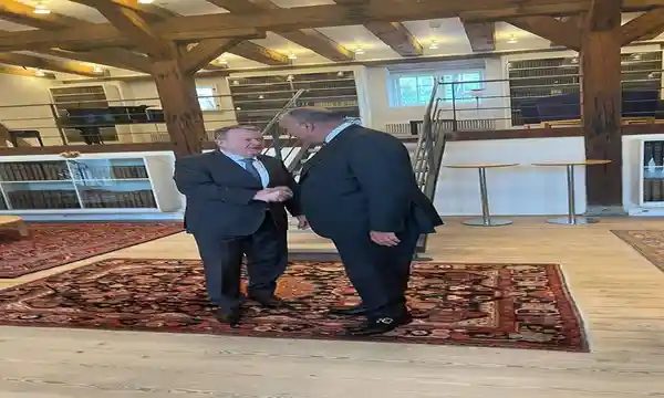 وزير خارجية الدنمارك يستقبل وزير الخارجية سامح شكري في كوبنهاجن