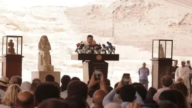 اكتشافات أثرية جديدة بجبانة سقارة الأثرية