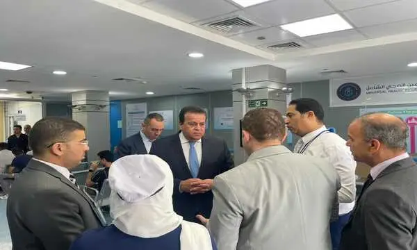 وزير الصحة يتفقد أعمال التطوير ورفع الكفاءة بمستشفى شرم الشيخ الدولي