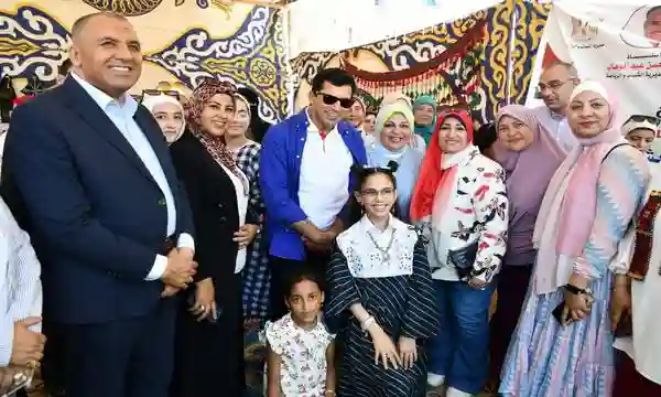 وزير الشباب والرياضة يفتتح أكبر مركز تخاطب لقادرون باختلاف بحى الريسة بالعريش