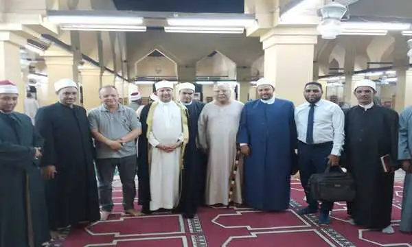 المسجد العمرى بقوص يستضيف أمسية ثقافية حول أبواب الخير بالرسالة المحمدية بحضور وكيل أوقاف قنا