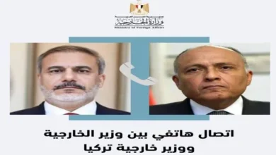 وزير الخارجية يجري اتصالاً هاتفياً بوزير خارجية تركيا للتهنئة بتوليه المنصب