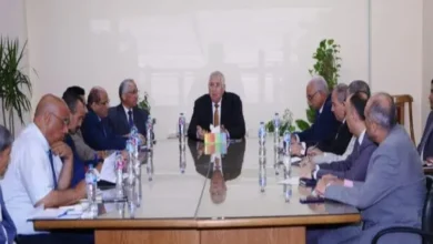 وزير الزراعة واستصلاح الأراضي يبحث مع قيادات الوزارة خطة العمل خلال اجازة العيد