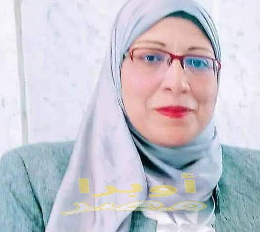 الدكتورة هدي عطية في لوحة شرف أوبرا مصر