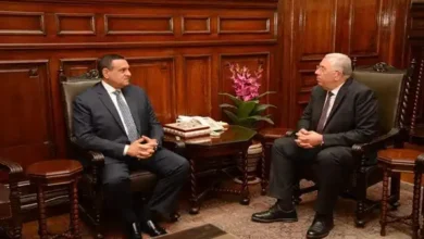 وزيرا الزراعة والتنمية المحلية