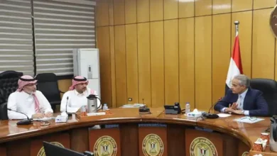 وزير القوي العاملة يلتقي القنصل السعودي