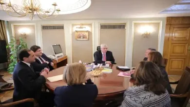 وزير التعليم العالي مع وفد الوكالة الأمريكية للتنمية الدولية USAID
