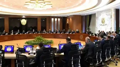 مجلس الوزراء خلال إجتماعه اليوم برئاسة الدكتور مصطفي مدبولي