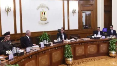 صور من إجتماع مجلس الوزراء مساء اليوم