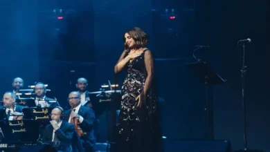 صور الفنانة أنغام من حفلها بالكويت