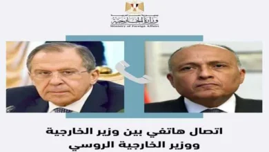وزيرا خارجية مصر وروسيا