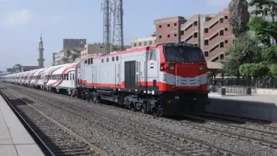 صورة لأحد القطارات