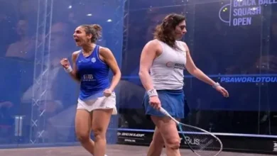 نور الشربيني وهانيا الحمامي صورة أرشيفية