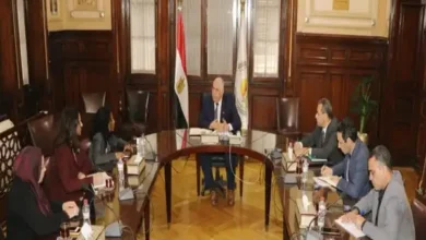 وزير الزراعة يلتقى بالمدير الإقليمى للتنمية المستدامة الجديد بالبنك الدولى لبحث تعزيز التعاون المشترك