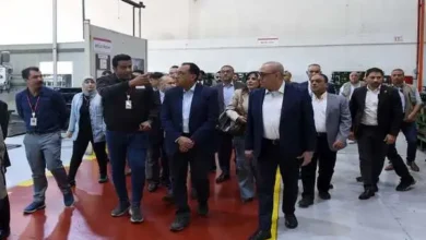 مدبولي يتفقد مصنع شركة إل جي للإلكترونيات - مصر بالعاشر من رمضان