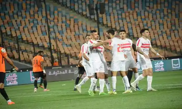 الزمالك يفوز علي البنك الأهلي برأسية الونش في الدوري المصري الممتاز