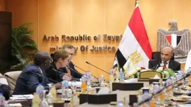 وزير العدل يستقبل نائب رئيس مجموعة البنك الدولي